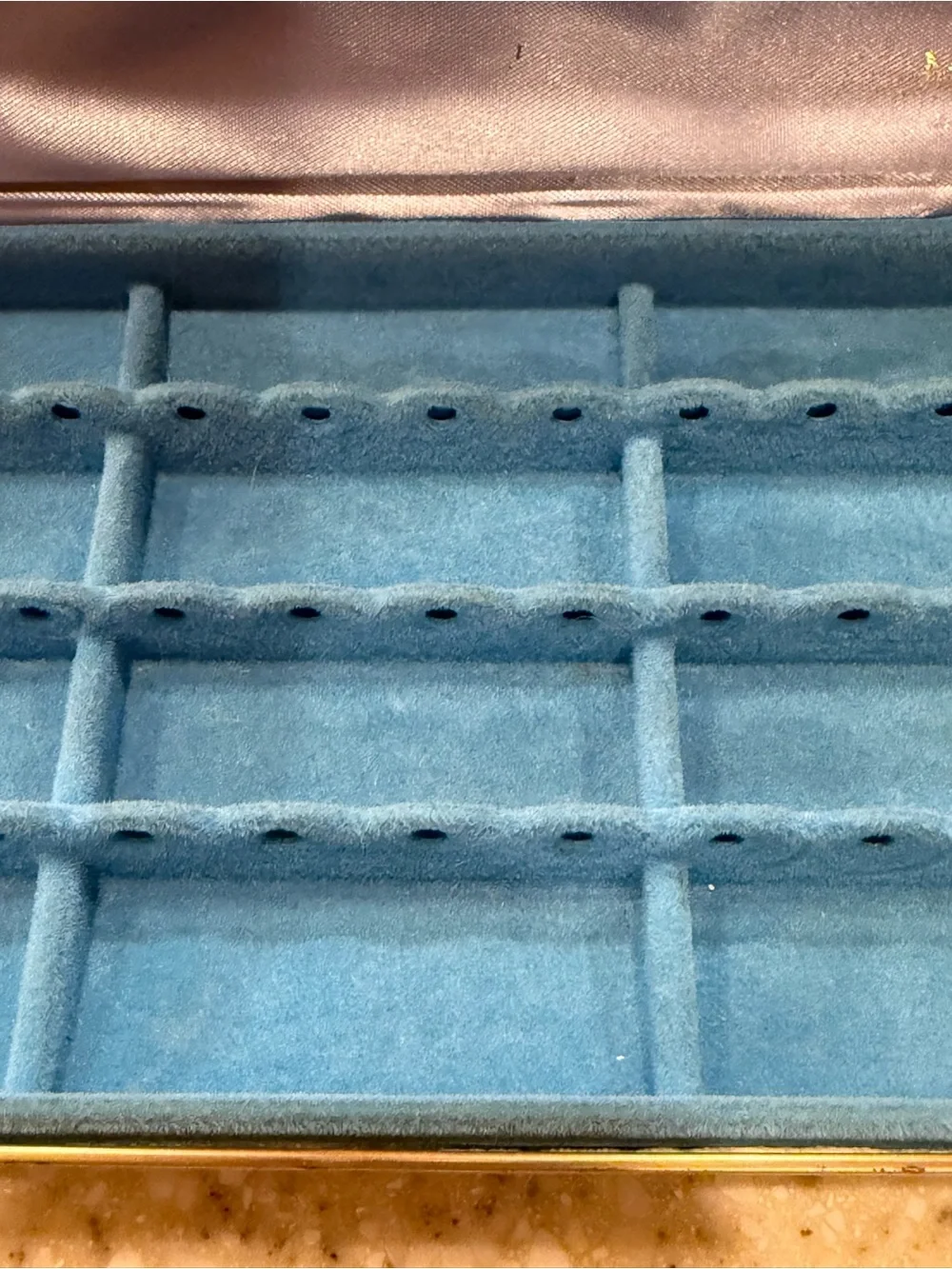 Mele & Co-vintage Velvet Earring Organizer Case